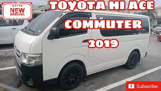 Hi Ace Commuter 2019 Restock New Arrival Fresh Unit Nanaman Mga Boss Auto Search
