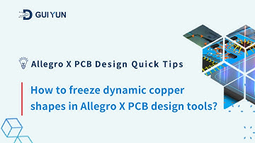 How to freeze dynamic copper shapes in Allegro X PCB design tools?