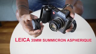 Leica 35Mm Summicron Asphérique, Loptique Pour Tout Les Amoureux De Leica.