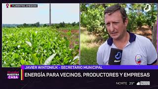 #TUCIUDADNUESTRACASA: energía para vecinos, productores y empresas de Florentino Ameghino