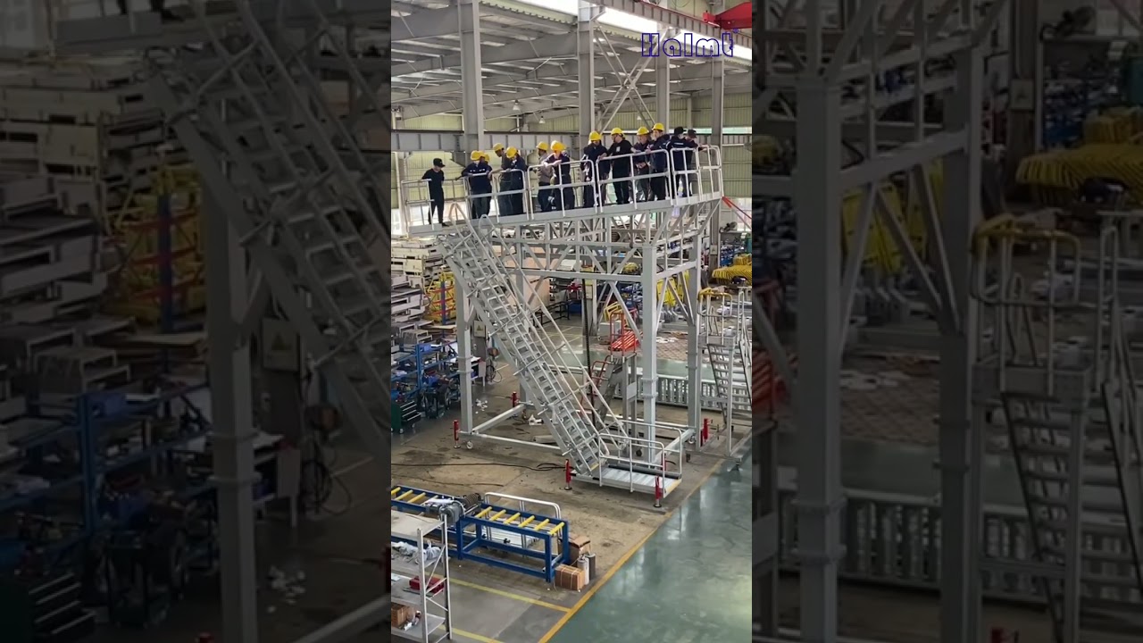 electrical adjustable wing dock