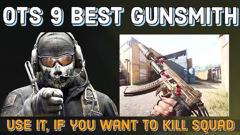 * Ots 9 Codm Best Gunsmith br | Use this loadout to kill full Squad | Season 6 #codmobile