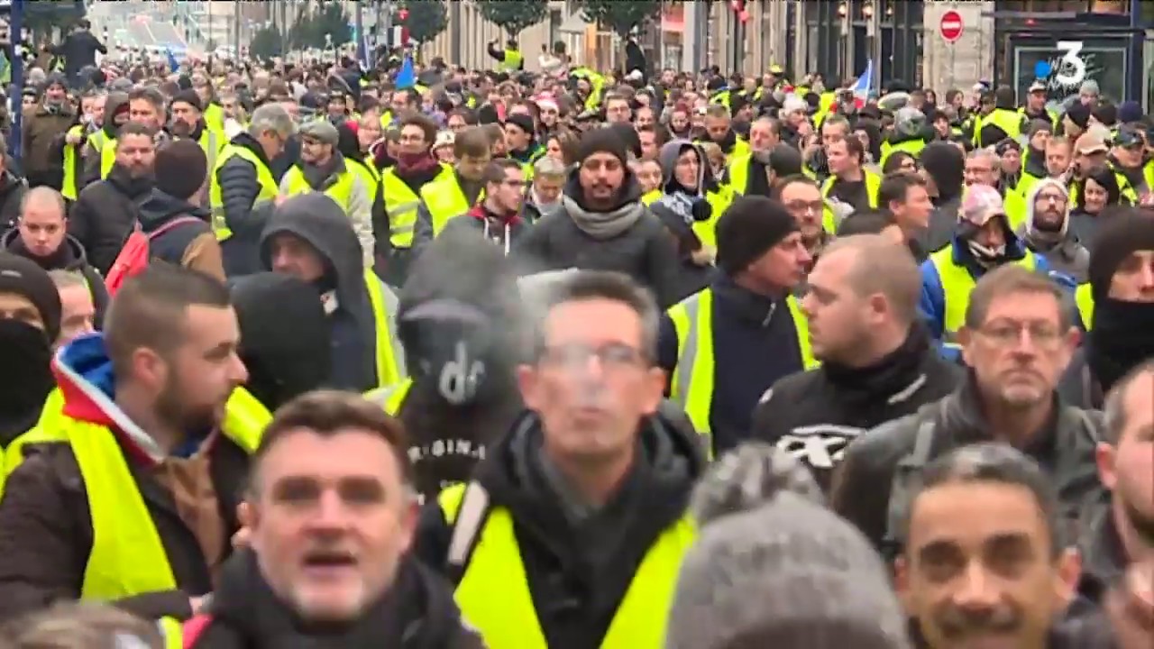 Gilets Jaunes Acte 8 Le Point Sur La Manifestation Du 5 Janvier à Rouen