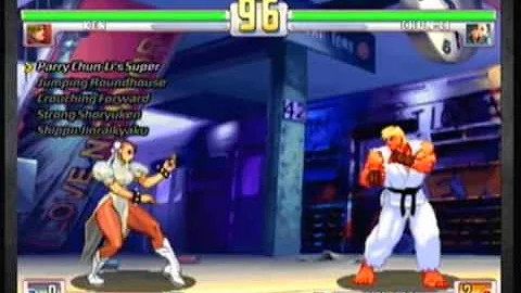 SF3rd Strike OE Evo Moment 37 parry trial