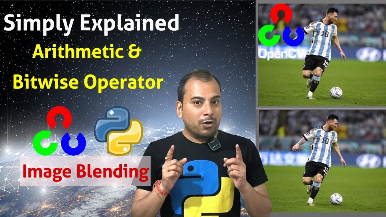OpenCV for Beginners: Image Blending + Bitwise Operation Interactive ...