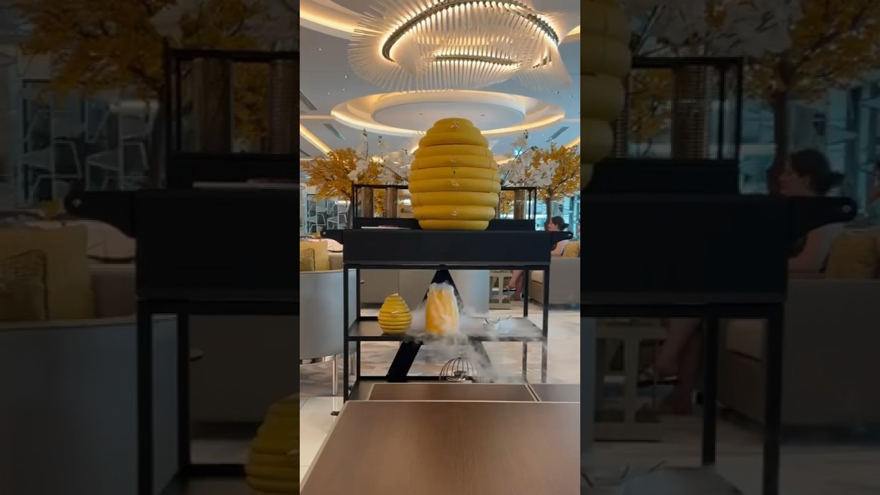 Afternoon tea in Dubai was amazing 😱🤤🤭 #dubai #holiday #shorts #fypシ #viral