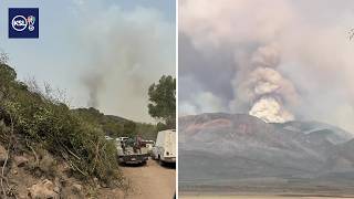 Firefighting helicopter crashes while battling Widemouth 2 Fire Update