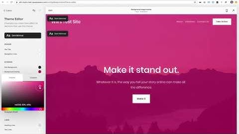 [UPDATE] Change Background Image Overlay in Squarespace 7.1