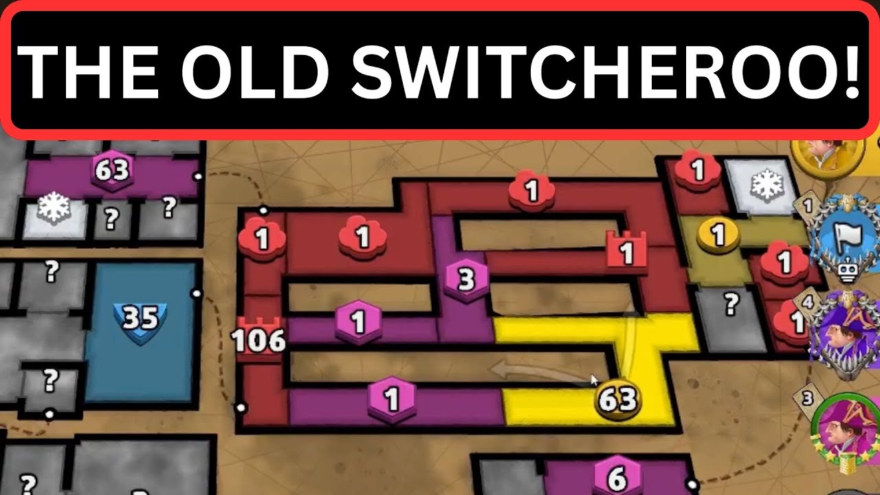 MAKING THE MOST of a BROKEN GAME on Risk: Alcatraz Caps! - YouTube
