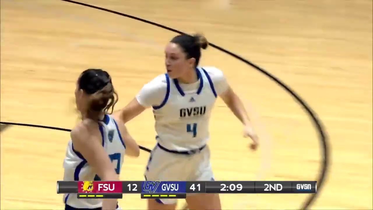 Ferris State vs Grand Valley State - Women's | GLIAC Highlights