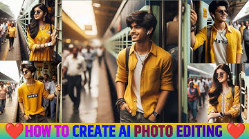 Viral Train Ai Photo Editing । How To Make Bing Image Creator । bing image creator ai