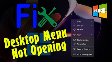 Fix - Right-Click Desktop Context Menu Not Opening in Windows 11