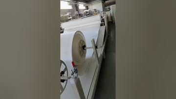 How to do continuous quilting process by Richpeace Single Head Quilting Machine