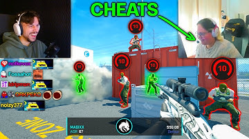 MAGIXX WITH CHEATS vs. 5 FACEIT LEVEL 10s (1v5)