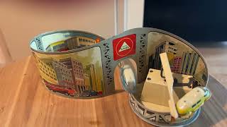 Mechanical Monorail Tin Toy