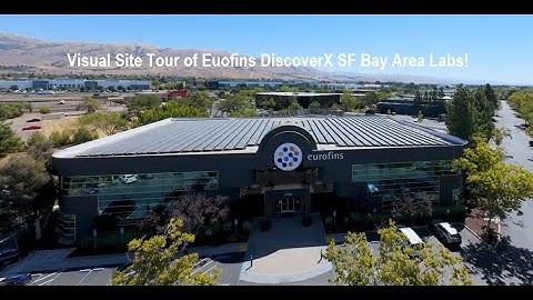 Eurofins DiscoverX Products Laboratories Drone Tour