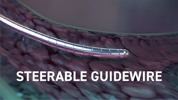 Discover the Future of Intravascular Navigation: Redwire Steerable Guidewires | Medical Animation