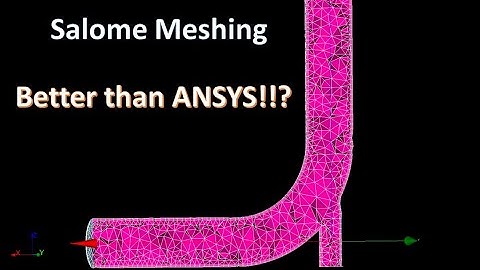 Salome for Industrial CFD Series (Part 2: Meshing of a Mixing Elbow)