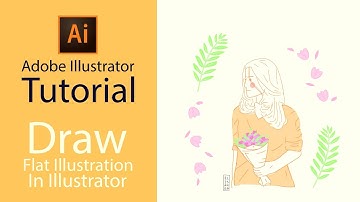 Create Flat Illustration Based on Photo in Adobe Illustrator #Speedart - Adobe Illustrator Tutorial