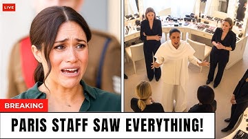 Meghan Markle EXPOSED in Paris | SCANDALOUS Backstage Video Incident