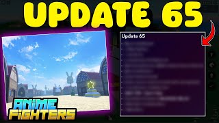 🚨hoy UPDATE 65 de ANIME FIGHTERS roblox