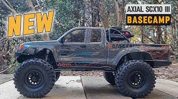 NEW AXIAL SCX10 III BASECAMP + Fusion PRO 2300KV- First run