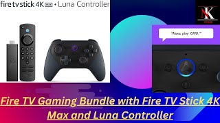 Fire TV Gaming Bundle with Fire TV Stick 4K Max and Luna Controller