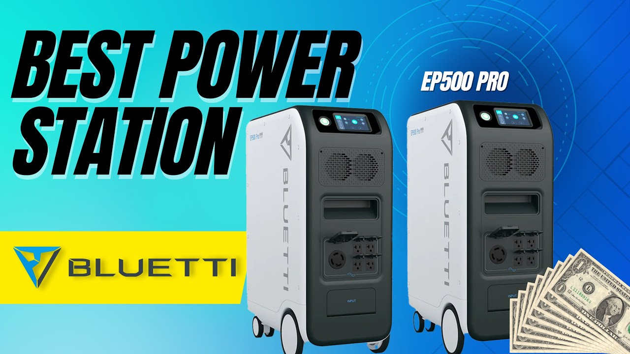 Power Station | Bluetti EP500 Pro | In-Depth Review - YouTube