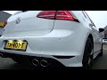 GOLF 7  1.4 TSI R LINE LOOK EXHAUST SOUND SPORTUITLAAT UITLAAT + BYPASS MAXIPERFORMANCE NL