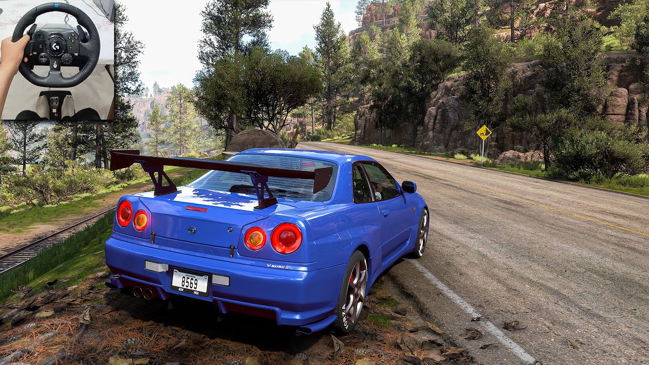 Forza horizon не видит руль. Nissan Skyline Forza Horizon 5. Nissan GTR r34 Forza Horizon 5. Forza Horizon 5 Скайлайн. Forza Horizon 4 Nissan геймплей.