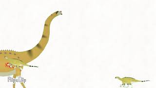 2X Iguanodon Vs Diplodocus