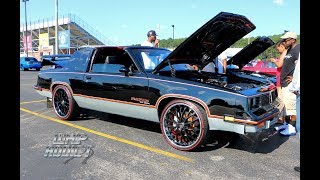 WhipAddict: LS3 83' Oldsmobile Cutlass Hurst with CTS V Seats on 22s Burnout Leaving Show