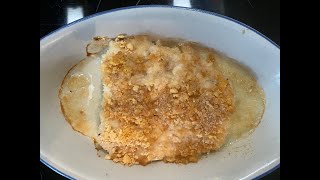 Easy Baked Haddock with Buttery Ritz Cracker Topping