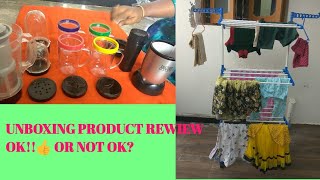 UNBOXING PRODUCT REVIEW OF AMAZING BULLET & CLOTH DRYING STAND