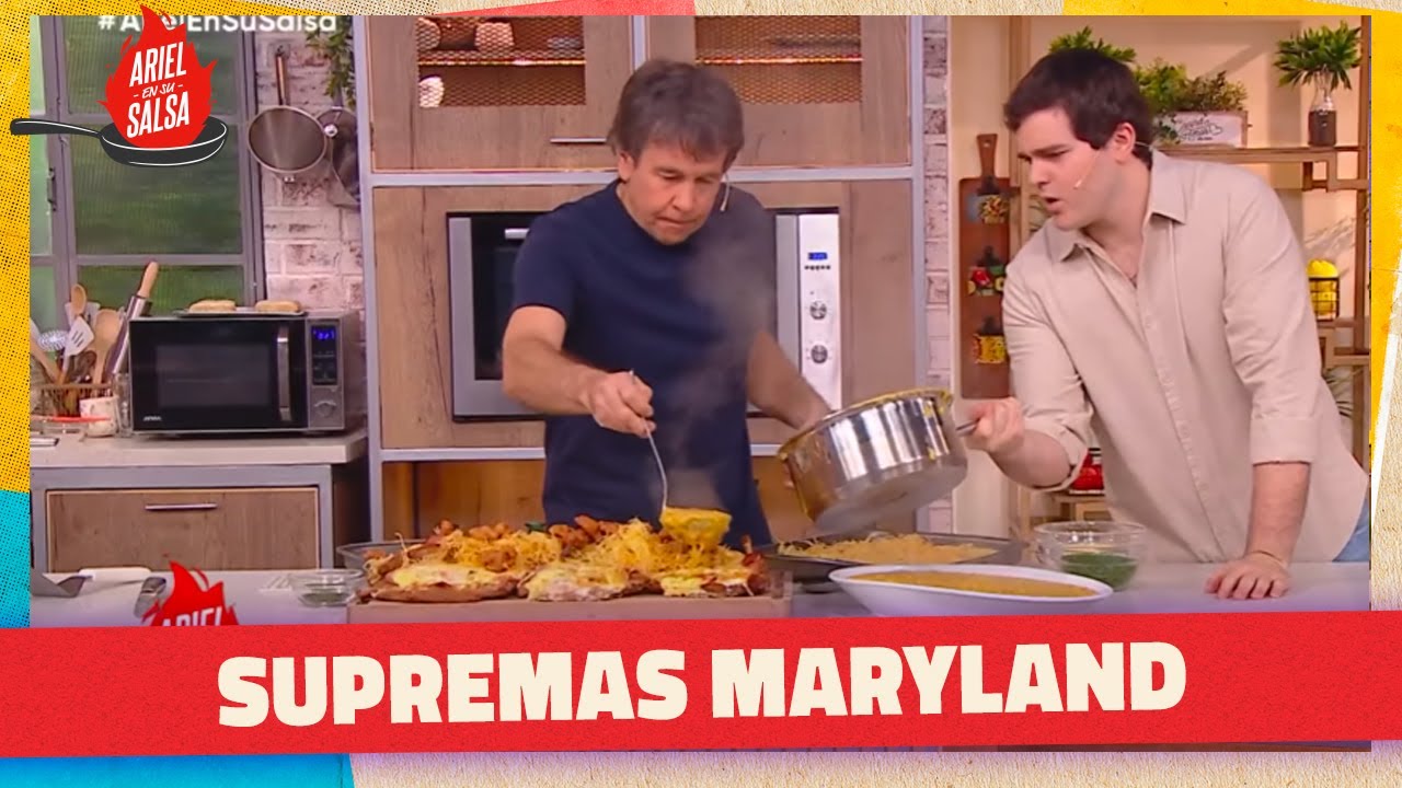 Panes americanos - Supremas de pollo - Chessecake de banana | ARIEL EN SU SALSA