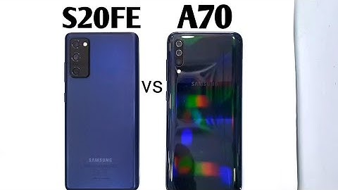 Samsung a70 vs s20 fe 5g