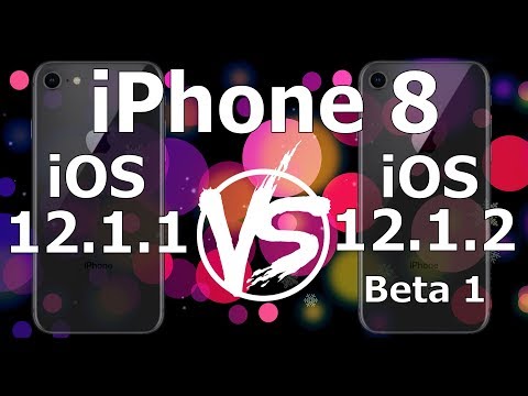 iPhone 8 : iOS 12.1.3 Final vs iOS 12.1.2 Speed Test (Build 16D39). 