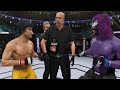 Bruce Lee vs. Pokemon Gastly (EA sports UFC 3)