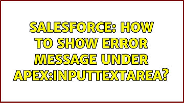 Salesforce: How to show error message under apex:inputtextarea?