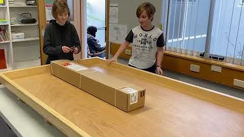 Opening of 2020 FIRST LEGO League kit