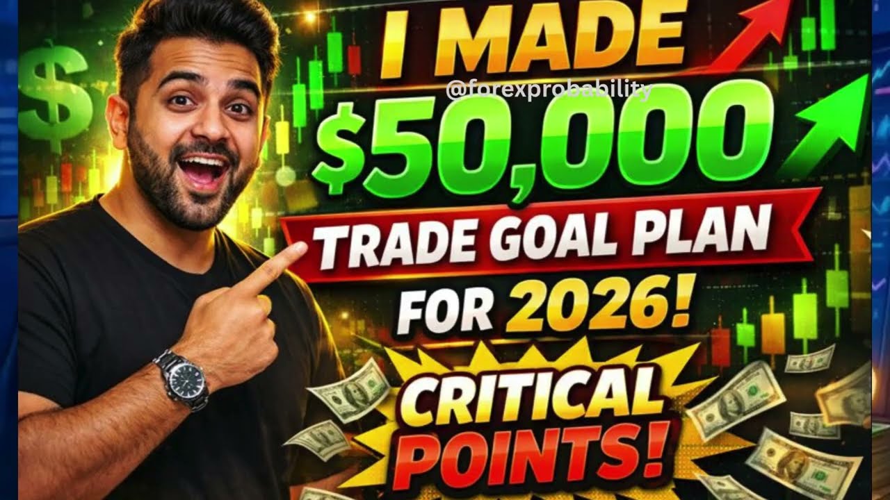 I Built a $50,000 Trading Goal for 2026 (Follow These Rules!)
