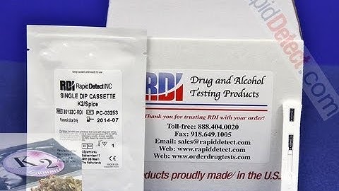 Rapid Detect K2 Test Video Instructions