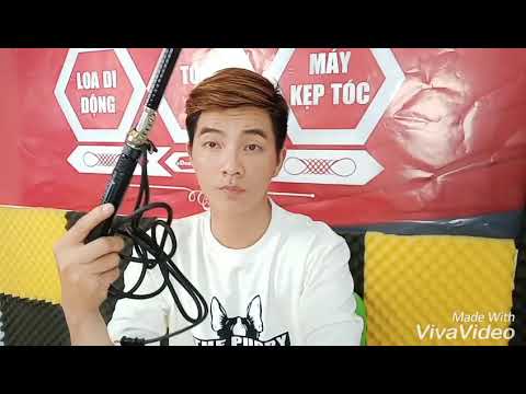 hướng dẫn uốn tóc nam