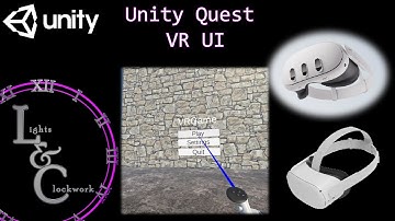 Unity Quest VR UI - Virtual Reality User Interface with Ray Caster
