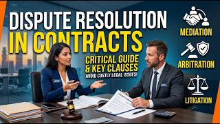Dispute Resolution Mechanism in Contracts - Part 2