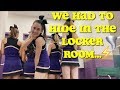 High School Cheer Day in My Life | Storm During Football Game