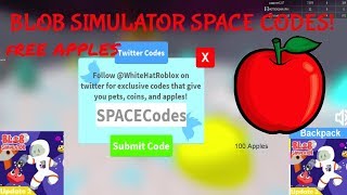 New Space Code Blob Simulator Update 2 Roblox By Itzpolar - buying the every pet gamepass in blob simulator 15k robux roblox