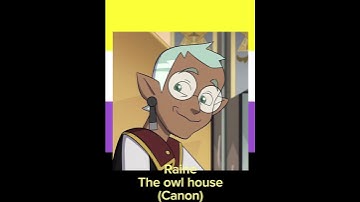 Non-binary cartoon character head canons-6/7 of pride character head canons