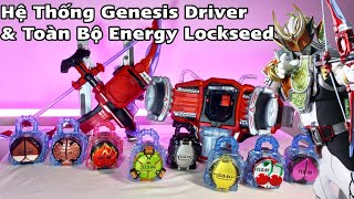 Review Set Genesis Driver & Dàn Energy Lockseed: Siêu Phẩm Của Sự Khởi Nguyên. Kamen Rider Gaim.