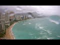 Sheraton Waikiki Storm Timelapse ⛈️ #hawaii #timelapse #webcam #shorts